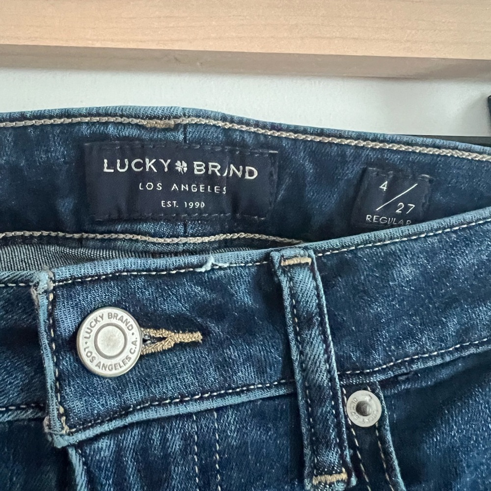 Lucky Brand Women's Skinny Jeans - Dark Blue